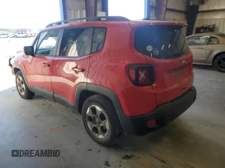 2018 Jeep Renegade Latitude with VIN ZACCJABH4JPH14115, listed as a Copart auction lot 88845175 with 49,339 mi miles and Salvage title. Bid and sale history available at DreamBid. Image 2.