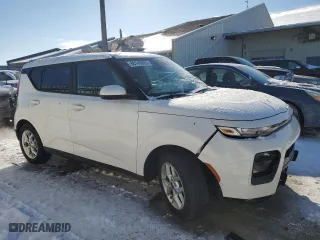 2022 Kia Soul LX with VIN KNDJ23AU9N7804782, listed as a Copart auction lot 88749865 with 24,719 mi miles and Salvage Title. Bid and sale history available at carsss.com. Image 4.