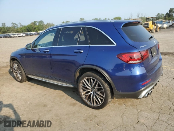 2020 Mercedes-Benz GLC with VIN WDC0G6EB9LF731630, listed as a Copart auction lot 67489814 with 54,574 mi miles and Salvage Title. Bid and sale history available at carsss.com. Image 2.