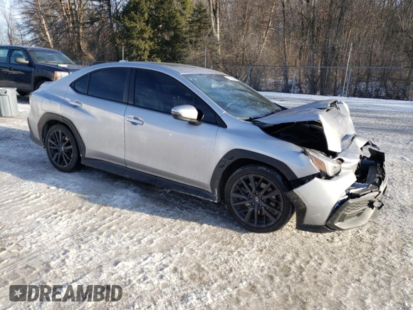 2022 Subaru WRX Limited with VIN JF1VBAN66N8033117, listed as a Copart auction lot 42981445 with 24,959 mi miles and Salvage Title. Bid and sale history available at carsss.com. Image 4.
