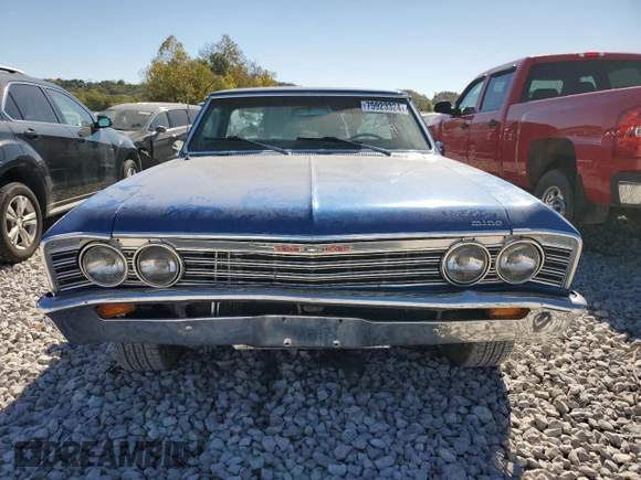 1967 Chevrolet El Camino z VIN 136807Z141910, wystawiony jako Copart lot #75923324 z przebiegiem 70 138 mil mil oraz Szkoda całkowita • Salvage title. Historia ofert i sprzedaży dostępna na DreamBid. Obrazek 5.