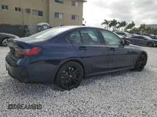 2024 BMW 3 Series M340i xDrive with VIN 3MW49FF02R8E70970, listed as a Copart auction lot 84431924 with 12,286 mi miles and Salvage Title. Bid and sale history available at carsss.com. Image 3.