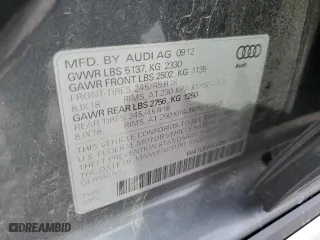 2013 Audi allroad Premium Plus with VIN WA1UFAFL6DA133363, listed as a Copart auction lot 65044734 with 143,965 mi miles and Salvage Title. Bid and sale history available at carsss.com. Image 12.