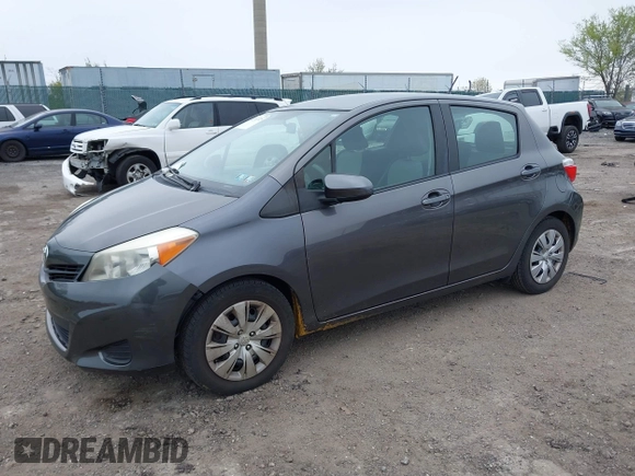 2013 Toyota Yaris L with VIN JTDKTUD30DD563270, listed as a IAAI auction lot 41997725 with 131,663 mi miles. Bid and sale history available at carsss.com. Image 16.