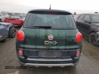 2014 FIAT 500L Trekking with VIN ZFBCFADH0EZ009238, listed as a Copart auction lot 42465845 with 104,858 mi miles and Salvage Title. Bid and sale history available at DreamBid. Image 6.