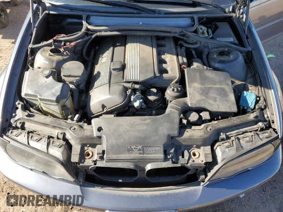 2001 BMW 3 Series 325Ci with VIN WBABN33491JW49847, listed as a Copart auction lot 67066094 with 137,068 mi miles and Salvage Title. Bid and sale history available at carsss.com. Image 12.