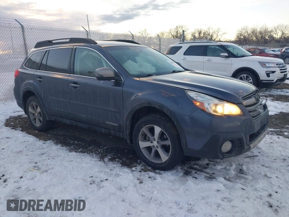 2014 Subaru Outback Limited with VIN 4S4BRBPC8E3299975, listed as a IAAI auction lot 40965409 with 86,721 mi miles and . Bid and sale history available at DreamBid. Image 1.