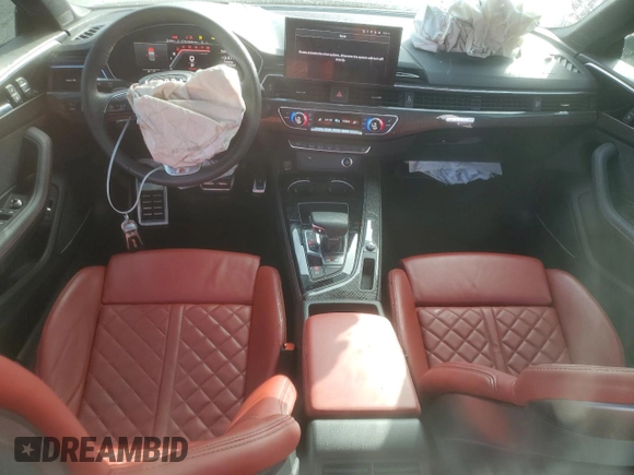 2024 Audi S5 Sportback Premium Plus z VIN WAUB4CF53RA020992, wystawiony jako Copart lot #85305744 z przebiegiem 20 722 mil mil oraz Szkoda całkowita • Salvage title. Historia ofert i sprzedaży dostępna na DreamBid. Obrazek 8.