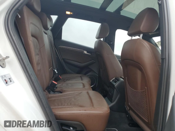 2015 Audi Q5 Premium Plus with VIN WA1DGAFP6FA090940, listed as a Copart auction lot 55791425 with 130,738 mi miles and Salvage title. Bid and sale history available at DreamBid. Image 11.