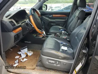 2006 Lexus GX 470 z VIN JTJBT20X660101641, wystawiony jako Copart lot #57242995 z przebiegiem 219 032 mil mil oraz Szkoda całkowita • Salvage title. Historia ofert i sprzedaży dostępna na DreamBid. Obrazek 7.