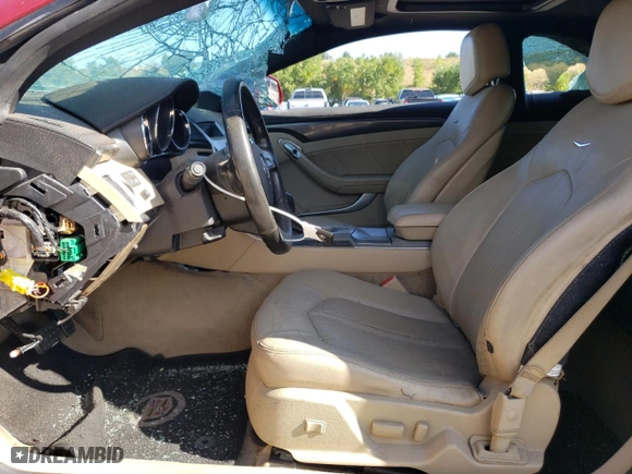2012 Cadillac CTS Coupe Performance with VIN 1G6DM1E39C0144264, listed as a Copart auction lot 72992684 with 0 mi miles and Clean Title. Bid and sale history available at carsss.com. Image 7.