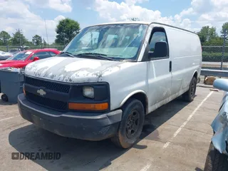 2003 Chevrolet Express Cargo with VIN 1GCFG15X731132818, listed as a IAAI auction lot 42668266 with 473,429 mi miles and . Bid and sale history available at DreamBid. Image 2.