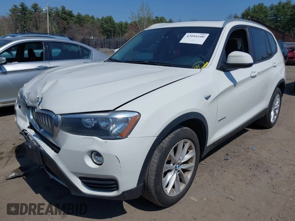 2017 BMW X3 xDrive28i z VIN 5UXWX9C52H0D96737, wystawiony jako IAAI lot #42094100 z przebiegiem 86 641 mil mil oraz . Historia ofert i sprzedaży dostępna na DreamBid. Obrazek 19.