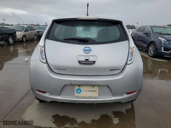 2013 Nissan LEAF SL with VIN 1N4AZ0CP5DC425601, listed as a Copart auction lot 74720064 with NaN miles and Clean Title. Bid and sale history available at carsss.com. Image 6.