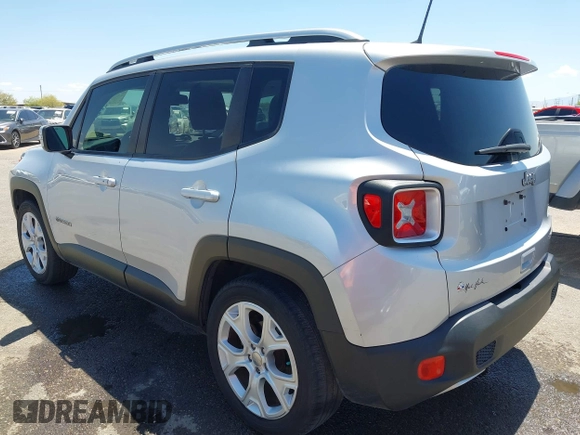 2018 Jeep Renegade Limited with VIN ZACCJADB9JPH64484, listed as a IAAI auction lot 42141402 with 69,394 mi miles and . Bid and sale history available at DreamBid. Image 3.