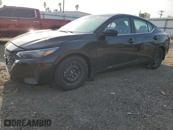 2025 Nissan Sentra S with VIN 3N1AB8BV1SY245195, listed as a Copart auction lot 51382265 with 5,397 mi miles and Salvage Title. Bid and sale history available at DreamBid. Image 1.
