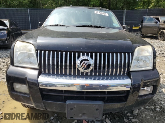 2008 Mercury Mountaineer Premier with VIN 4M2EU48E28UJ17420, listed as a Copart auction lot 62993604 with 214,017 mi miles and Salvage Title. Bid and sale history available at carsss.com. Image 5.