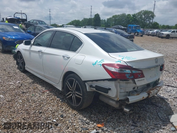 2017 Honda Accord Touring with VIN 1HGCR3F98HA003410, listed as a IAAI auction lot 42534659 with 211,470 mi miles and . Bid and sale history available at DreamBid. Image 3.
