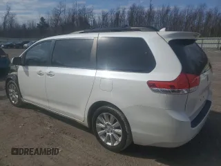 2011 Toyota Sienna XLE with VIN 5TDDK3DC8BS028811, listed as a Copart auction lot 51838095 with 114,506 mi miles and Salvage Title. Bid and sale history available at DreamBid. Image 2.