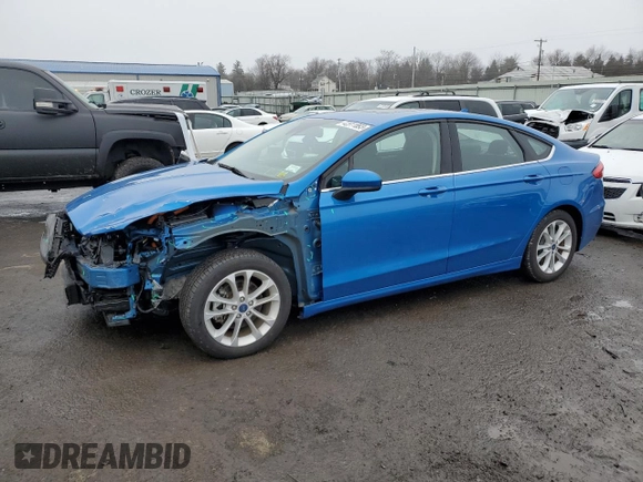 2020 Ford Fusion Hybrid SE with VIN 3FA6P0LU4LR222376, listed as a Copart auction lot 42911893 with 8,231 mi miles. Bid and sale history available at carsss.com. Image 1.