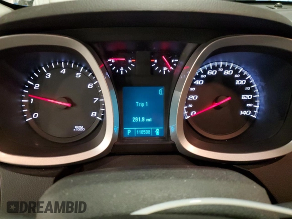 2010 Chevrolet Equinox LTZ with VIN 2CNFLGEW2A6253882, listed as a Copart auction lot 42973685 with 118,508 mi miles and Salvage Title. Bid and sale history available at DreamBid. Image 9.