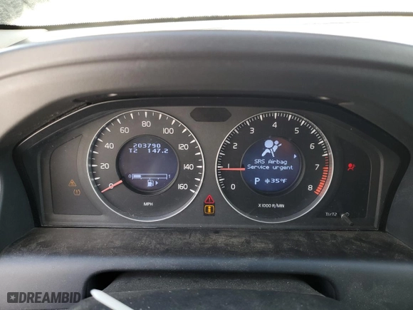 2010 Volvo XC60 3.2L with VIN YV4982DZ7A2062440, listed as a Copart auction lot 45383095 with 203,790 mi miles and Salvage Title. Bid and sale history available at carsss.com. Image 9.