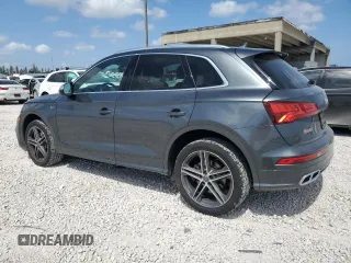 2018 Audi SQ5 Premium Plus with VIN WA1A4AFY3J2156464, listed as a Copart auction lot 54524195 with 40,237 mi miles and Salvage Title. Bid and sale history available at carsss.com. Image 2.