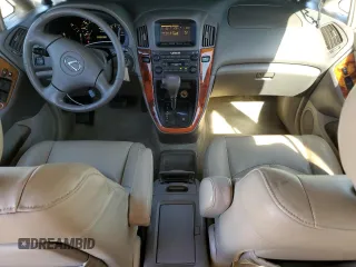 2001 Lexus RX 300 with VIN JTJGF10U410091732, listed as a Copart auction lot 68495234 with 222,902 mi miles and Salvage Title. Bid and sale history available at carsss.com. Image 8.