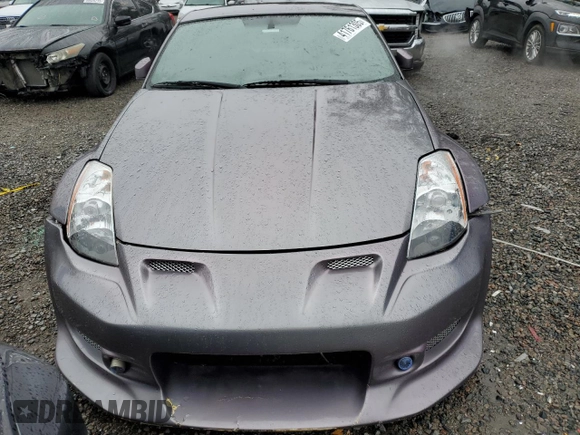 2004 Nissan 350Z Touring with VIN JN1AZ34E74T050080, listed as a Copart auction lot 41761305 with 0 mi miles and Salvage Title. Bid and sale history available at carsss.com. Image 5.