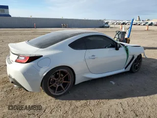 2022 Toyota GR86 with VIN JF1ZNBB11N9755502, listed as a Copart auction lot 84545344 with 25,502 mi miles and Salvage Title. Bid and sale history available at carsss.com. Image 3.