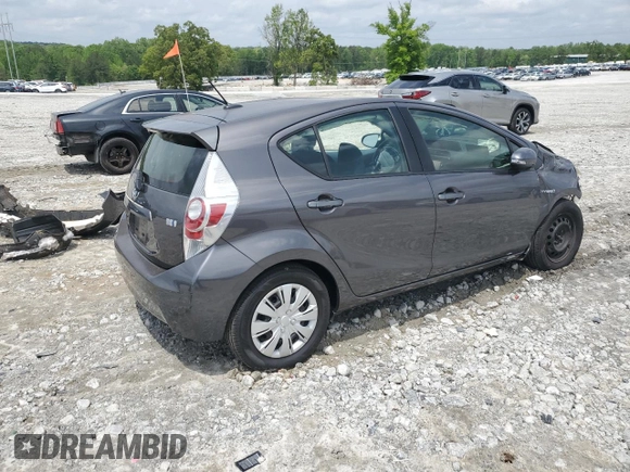 2013 Toyota Prius One with VIN JTDKDTB31D1550250, listed as a Copart auction lot 54205765 with 178,802 mi miles and Non Repairable. Bid and sale history available at DreamBid. Image 3.