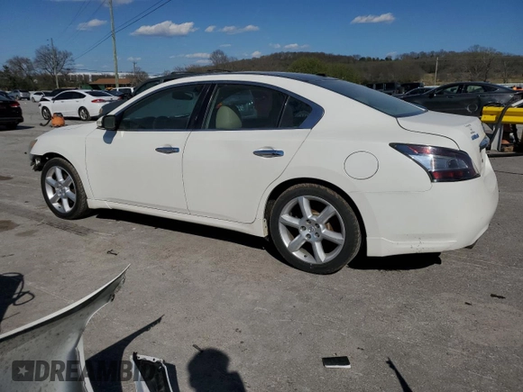 2012 Nissan Maxima SV with VIN 1N4AA5AP8CC864023, listed as a Copart auction lot 49974385 with 266,031 mi miles and Salvage title. Bid and sale history available at DreamBid. Image 2.