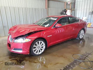 2013 Jaguar XF V6 SC with VIN SAJWJ0EF7D8S84983, listed as a Copart auction lot 54198005 with 103,316 mi miles and Salvage Title. Bid and sale history available at carsss.com. Image 1.