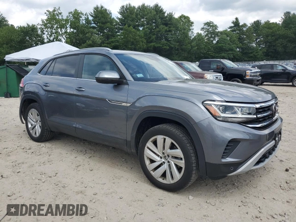2020 Volkswagen Atlas SE with VIN 1V26C2CA7LC203051, listed as a Copart auction lot 62683655 with 57,454 mi miles and Non repairable. Bid and sale history available at DreamBid. Image 4.