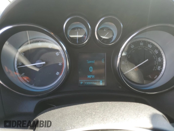 2012 Buick Verano Group with VIN 1G4PS5SK3C4209939, listed as a Copart auction lot 64592615 with 130,011 mi miles and Clean title. Bid and sale history available at DreamBid. Image 9.