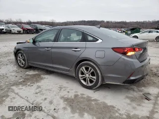 2018 Hyundai Sonata SEL with VIN 5NPE34AF8JH645913, listed as a Copart auction lot 47558495 with 155,853 mi miles and Salvage Title. Bid and sale history available at DreamBid. Image 2.