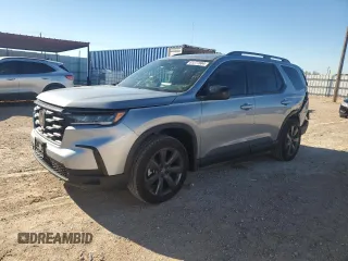 2025 Honda Pilot Sport z VIN 5FNYG1H37SB051521, wystawiony jako Copart lot #81277684 z przebiegiem 2 628 mil mil oraz Szkoda całkowita • Salvage title. Historia ofert i sprzedaży dostępna na DreamBid. Obrazek 1.