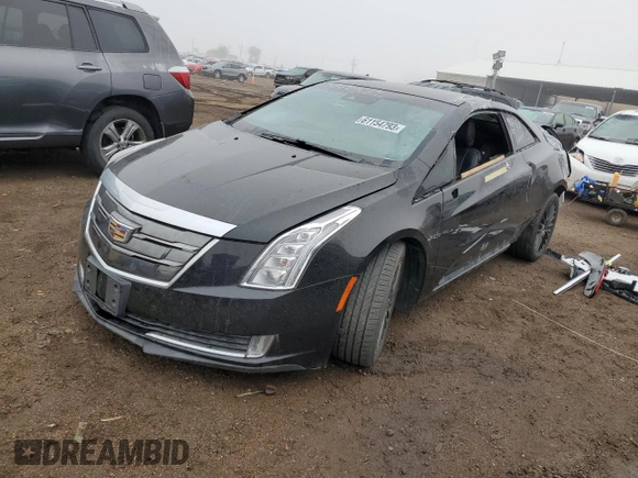 2016 Cadillac ELR z VIN 1G6RL1E46GU102750, wystawiony jako Copart lot #61154793 z przebiegiem 79 215 mil mil oraz . Historia ofert i sprzedaży dostępna na DreamBid. Obrazek 1.