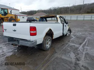 2007 Ford F-150 XL with VIN 1FTRF12W87NA39770, listed as a IAAI auction lot 41944208 with 0 mi miles. Bid and sale history available at carsss.com. Image 4.