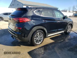 2019 Hyundai Tucson Ultimate with VIN KM8J3CAL0KU932132, listed as a Copart auction lot 42019195 with 57,385 mi miles and Salvage Title. Bid and sale history available at carsss.com. Image 3.