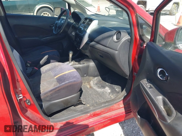 2015 Nissan Note SV with VIN 3N1CE2CP7FL396056, listed as a IAAI auction lot 41790744 with 124,029 mi miles and . Bid and sale history available at DreamBid. Image 5.