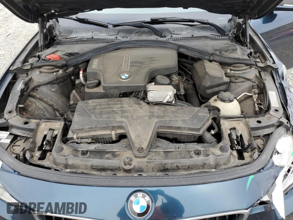2014 BMW 4 Series 428i xDrive with VIN WBA3N9C55EF721832, listed as a Copart auction lot 62958455 with 118,168 mi miles and Salvage title. Bid and sale history available at DreamBid. Image 11.