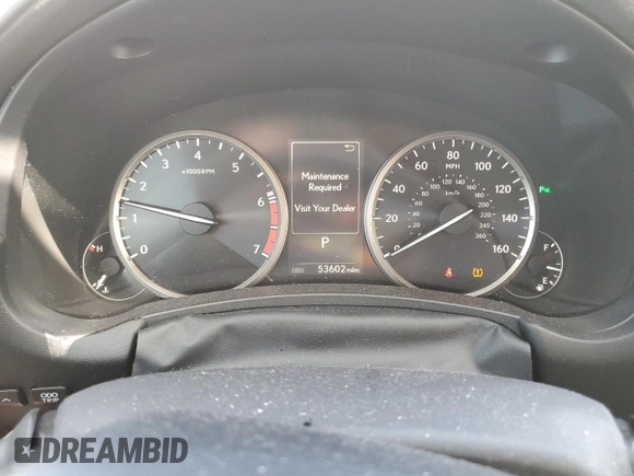 2021 Lexus NX with VIN JTJDARBZ0M5032113, listed as a Copart auction lot 50185745 with 53,602 mi miles and Salvage Title. Bid and sale history available at carsss.com. Image 9.