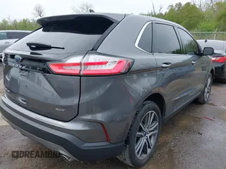 2022 Ford Edge Titanium with VIN 2FMPK4K93NBA14018, listed as a IAAI auction lot 41878548 with 52,515 mi miles. Bid and sale history available at carsss.com. Image 4.