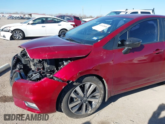 2020 Nissan Versa SR with VIN 3N1CN8FV0LL866243, listed as a IAAI auction lot 41132898 with 80,671 mi miles. Bid and sale history available at carsss.com. Image 6.