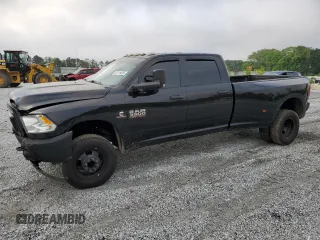 2018 Ram 3500 Tradesman z VIN 3C63RRGL7JG372530, wystawiony jako Copart lot #57119535 z przebiegiem 101 887 mil mil oraz Szkoda całkowita • Salvage title. Historia ofert i sprzedaży dostępna na DreamBid. Obrazek 1.