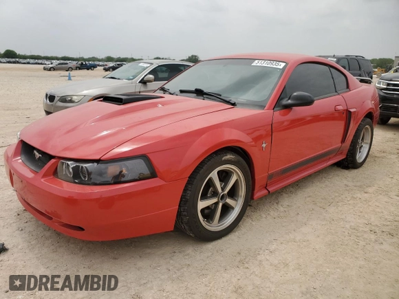 2003 Ford Mustang Premium Mach 1 with VIN 1FAFP42R23F400240, listed as a Copart auction lot 51310935 with 146,585 mi miles and Salvage title. Bid and sale history available at DreamBid. Image 1.