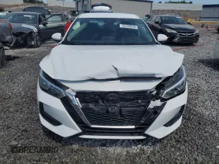 2022 Nissan Sentra SV with VIN 3N1AB8CV6NY235328, listed as a Copart auction lot 53726225 with 59,390 mi miles and Salvage Title. Bid and sale history available at carsss.com. Image 5.
