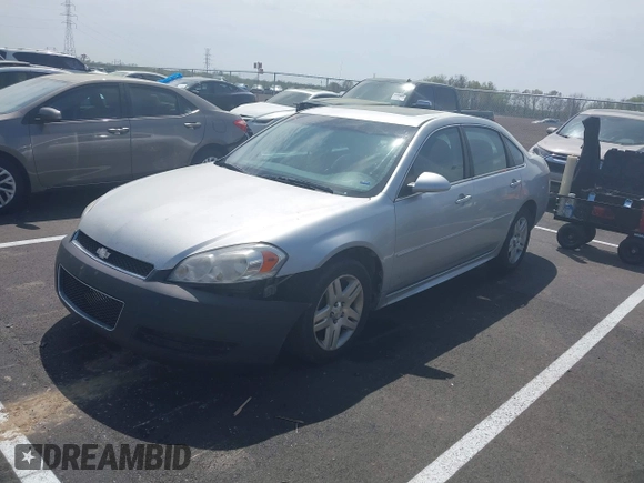 2013 Chevrolet Impala LT with VIN 2G1WG5E34D1235459, listed as a IAAI auction lot 41894174 with 268,942 mi miles and . Bid and sale history available at DreamBid. Image 2.