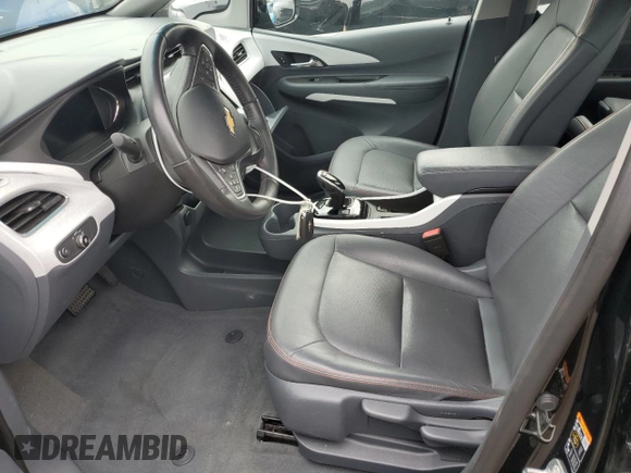 2017 Chevrolet Bolt EV Premier with VIN 1G1FX6S03H4152387, listed as a Copart auction lot 62665555 with 59,747 mi miles and Clean title. Bid and sale history available at DreamBid. Image 7.